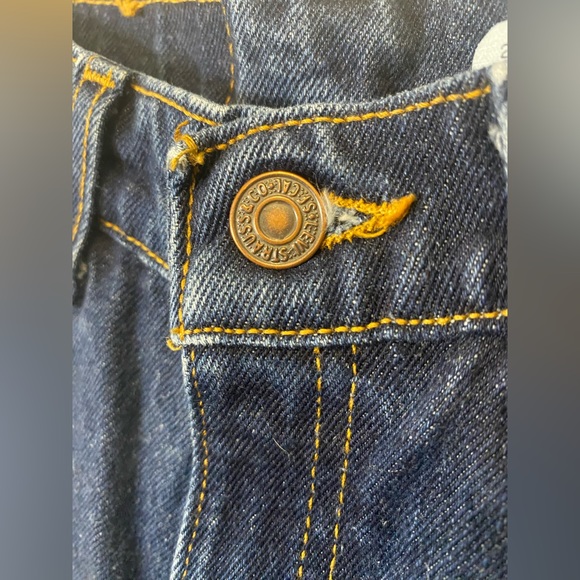 Vintage Levi's 512 Slim Fit Tapered Leg Jeans Women’s Size 5 24 X 27 Raw Hem - Picture 3 of 8